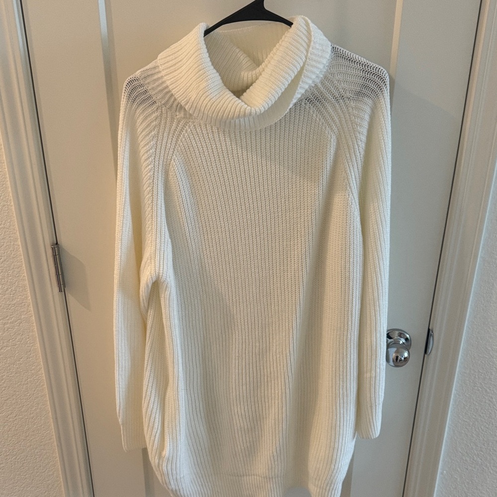 Turtleneck Sweater dress